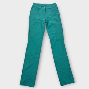 NWT Chervo Pro Therm Pants Sintax Women's XXS Green Performance Straight Leg